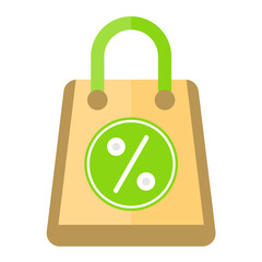 Poster - Vector Design Paper Bag Icon Style