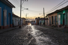 Street Scene At Trinidad Old Town, Cuba