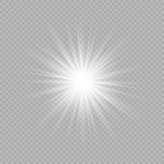 Wall Mural - light effect of lens flares