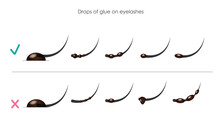 Using Eyelash Glue, Eyelash Extension Tutorial