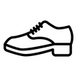 shoes line icon
