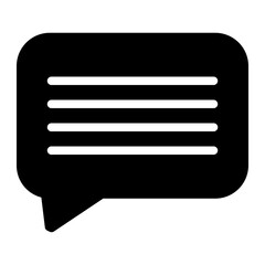 Poster - conversation icon 