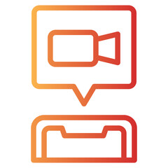 Sticker - Videocall Icon