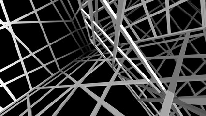 metal grid background