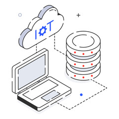 Wall Mural - IOT Cloud 