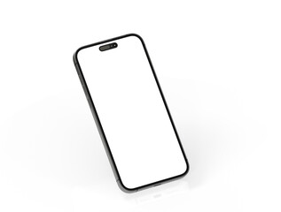 Aufkleber - Modern glass smartphone hanging over the table