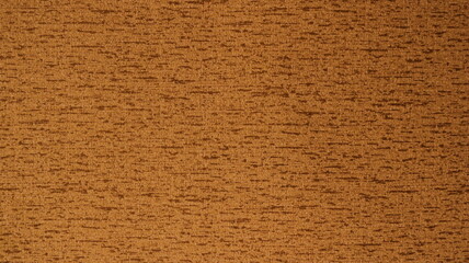 Wall Mural - graphic resource of orange brown paper material with ripples of short horizontal stripes full frame, textured background with dark dashes of regular pattern