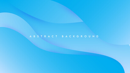 Wall Mural - light blue modern background with gradient style
