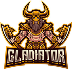 Wall Mural -  Gladiator esport mascot