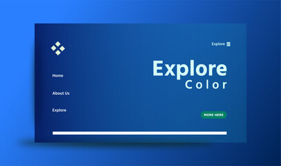 Website template for websites, or apps. WEB DESIGN