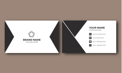 Wall Mural - card template, business card design, corporate business card, unique business card, professional business card,