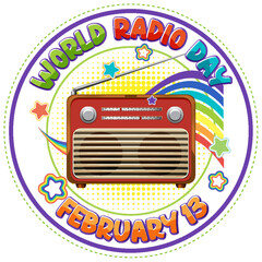 Poster - World Radio Day Banner