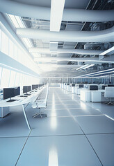 Poster - BEAUTIFUL  modern OFFICE with furniture