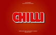© Bima Pamungkas - Chilli Text Effect