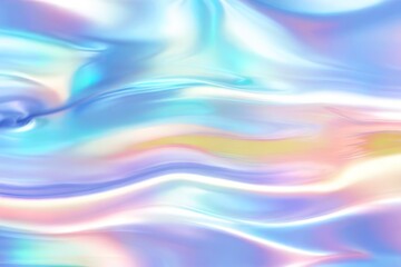 Wall Mural - abstract trendy holographic background created with generative ai