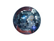 © alphaspirit - Music disco ball of mirrors to reflect discotheque lights