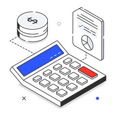 Canvas Print - Accounting 
