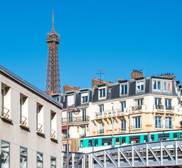 Wall Mural - Vue de Paris (France)