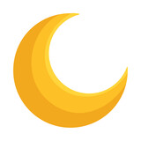 Fototapeta Zwierzęta - golden crescent moon
