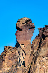 Wall Mural - Monkey Face Rock in Smith Rock State Park, OR