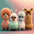 The funniest baby llamas