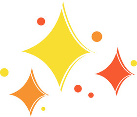 Wall Mural - abstract yellow light