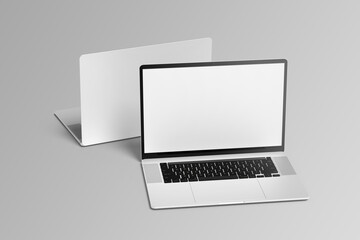 Wall Mural - Laptop Blank Mockup