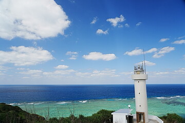 Wall Mural - lighthouse on the coast