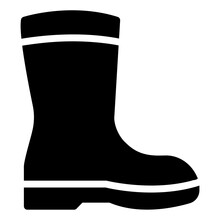 Boots Glyph Icon