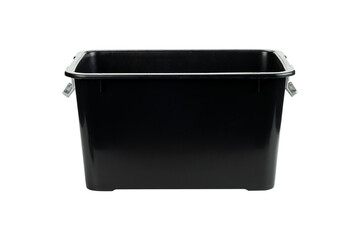 Black Plastic storage box