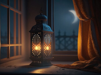 Wall Mural - Decorative Arabic lantern