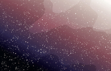 modern brown space boho background with stars for tarot, astrology, zodiac signs. vector illustratio