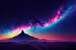 © Julian - Wallpaper of galaxy sky. Generative ai