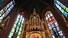 Church Interior In Krakow Poland
