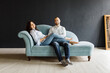 © Cavan - couple expecting a child is experiencing a happy period of pregnancy