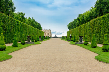 Wall Mural - Versailles formal gardens in Paris suburbs, France