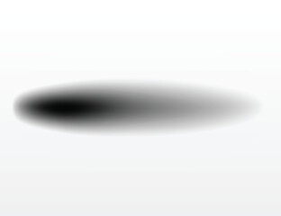 Wall Mural - shadow effect. realistic blurred edges shadow of isolated template. oval drop shadow for any vector 