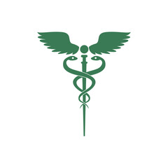 Poster - caduceus icon