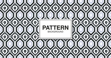 flat ornament line pattern design