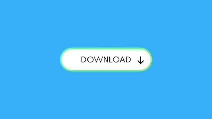 Poster - Download web interface button. Label tag animation.