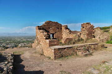 Sticker - Takht-i-Bahi buddhist monastery in Mardan, Pakistan