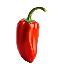 Red Chilly Pepper Isolated Illustration Generative AI