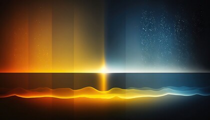 Wall Mural - 4K resolution or higher, electromagnetic spectrum minimalistic organism. Generative AI Technology