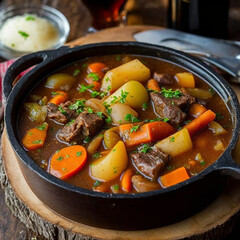 Wall Mural - Irish stew