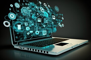 internet system software repeatability in technological a source of things boosting business concept