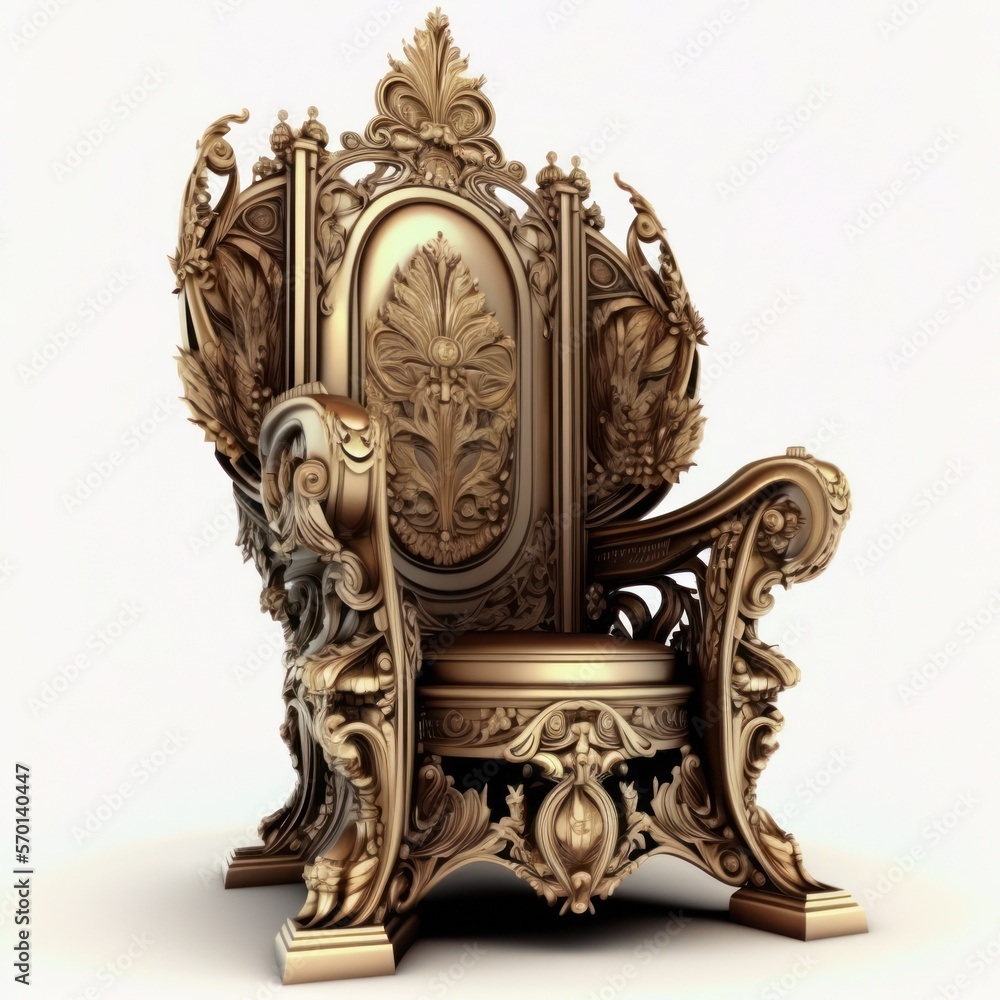 Ornate throne hotsell