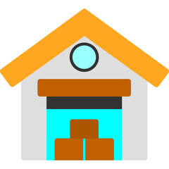 Wall Mural - Storage Icon