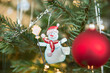 © Cavan Images - Detail of decorated Christmas tree