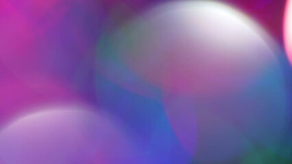 Wall Mural - Light Leaks And Large Bokeh Motion. Multicolored Light Leaks 4k footage background animation. Lens flare leaks burst overlays. Lighting lamp rays bokeh effect. Video transition, overlay or background.