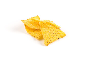 Wall Mural - Salted corn snack nachos chips